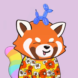 Okay Red Panda #7500