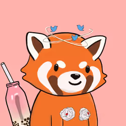Okay Red Panda #5407