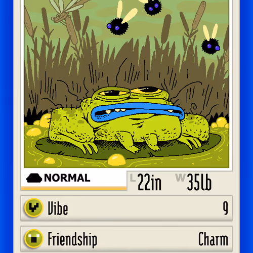 Toadiversary Iv Cards