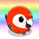Eggbird #060 Scarlet Macaw