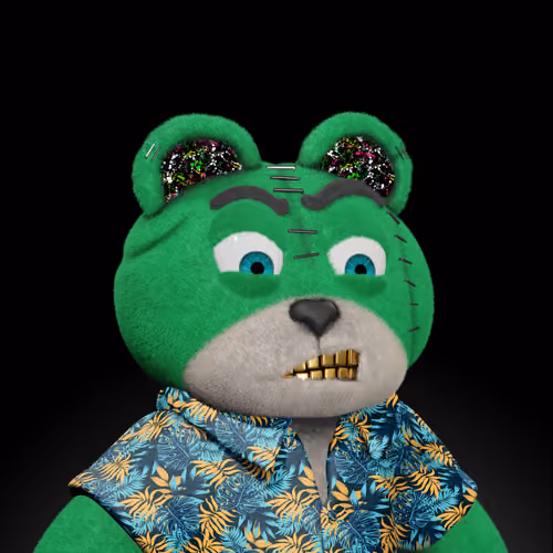 Graffiti Bear #691