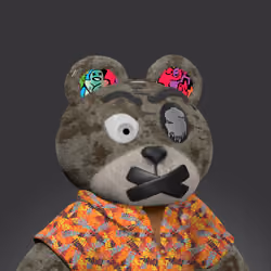 Graffiti Bear #693