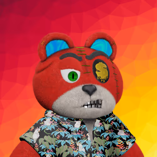 Graffiti Bear #452