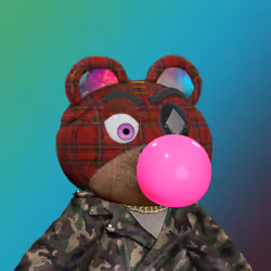 Graffiti Bear #698