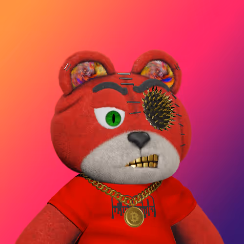 Graffiti Bear #967