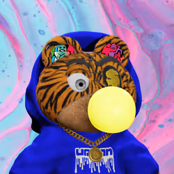 Graffiti Bear #619