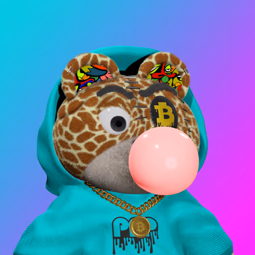 Graffiti Bear #630