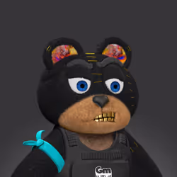 Graffiti Bear #552