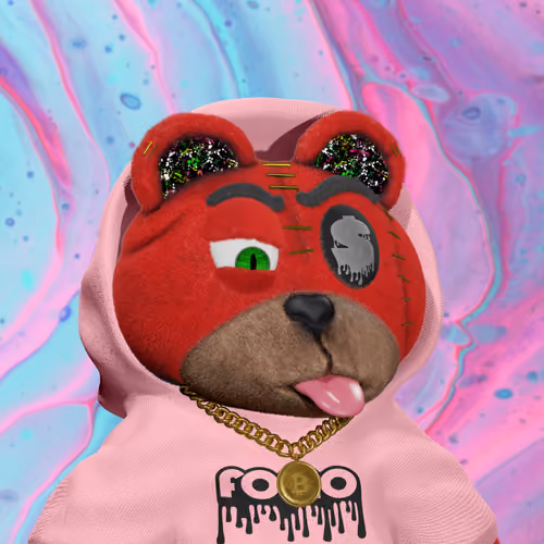 Graffiti Bear #996