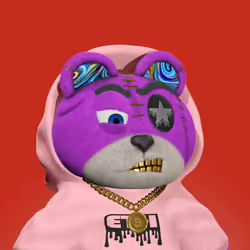 Graffiti Bear #907