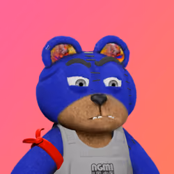 Graffiti Bear #876