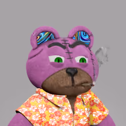 Graffiti Bear #419