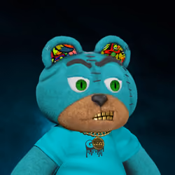 Graffiti Bear #458