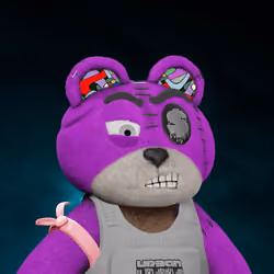 Graffiti Bear #998