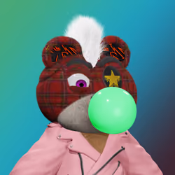 Graffiti Bear #796