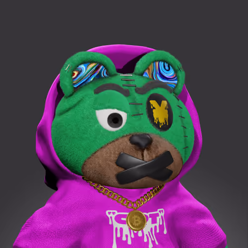 Graffiti Bear #576