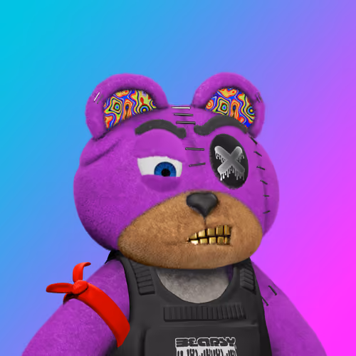 Graffiti Bear #915