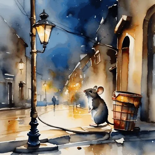 24 hours with Donald the rat