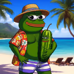 "Pickle Pepe " by Pepeangelo Buonarroti