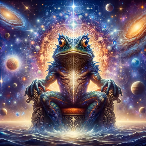"Supreme Multiverse God Pepe" by Pepeverse