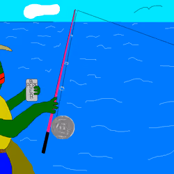 "Based Fishing" by Deadguy