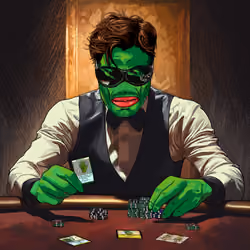 "Kek Gambit the Maverick" by HexMostly