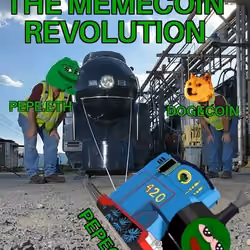 "PEPECOIN LEADING THE MEMECOIN REVOLUTION - NON FUNGIBLE MEME - [5]" by COAL_HOLDINGS