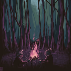 "late night talking" by zuriel_rc