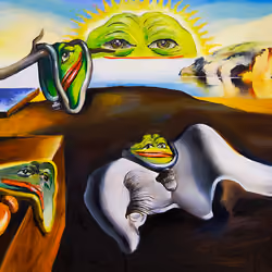 "The Persistence of Pepe" by Pepesso
