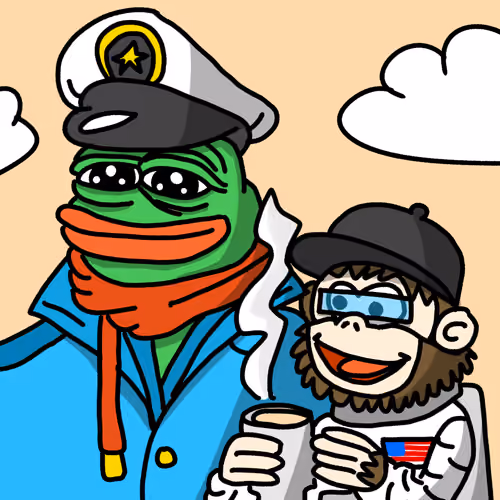 "Coffee with Captain" by Jokong.eth