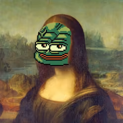 "The Pepe Lisa" by pep