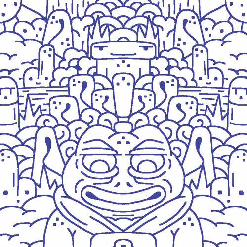 "Doodle Pepe 14" by DoodledLlama