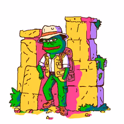 "Explorer Pepe" by Unique Pepe