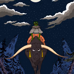 "The Rider’s Night Journey " by ARTHUR 