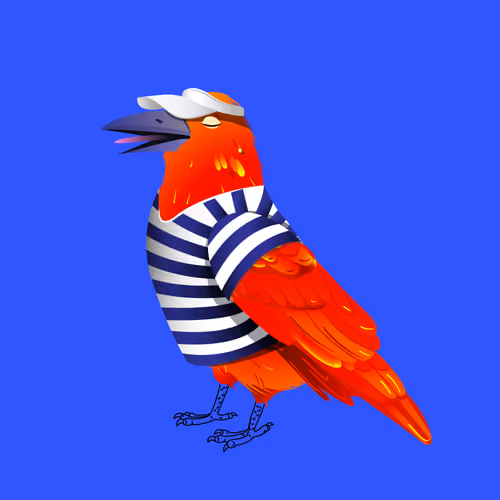 Crazy Crow #4258