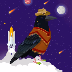 Crazy Crow #5042
