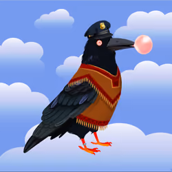 Crazy Crow #3371