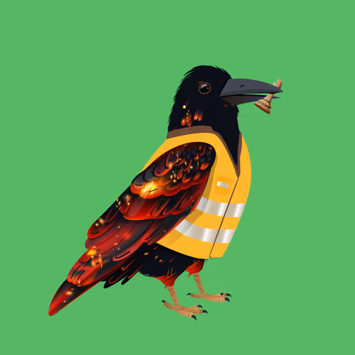 Crazy Crow #4866