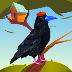 Crazy Crow #4344
