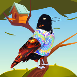 Crazy Crow #3124