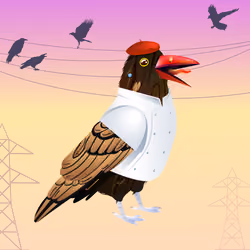 Crazy Crow #3527