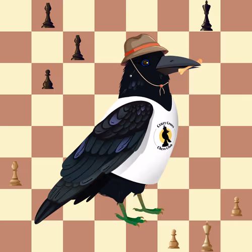 Crazy Crow #3923