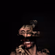 Portrait glitch series of 3