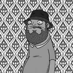 Black Bucket Beard Richard