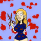 Bloody Scissors Vicki