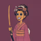 Pink Kimono Vicki