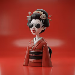 Geisha Concept Art Vicki