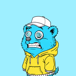 Blue Yellow Hoodie Meatball