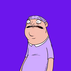 Purple Bandana Richard