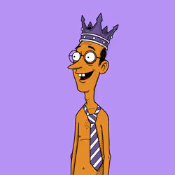 Purple Crown Glasses Dave